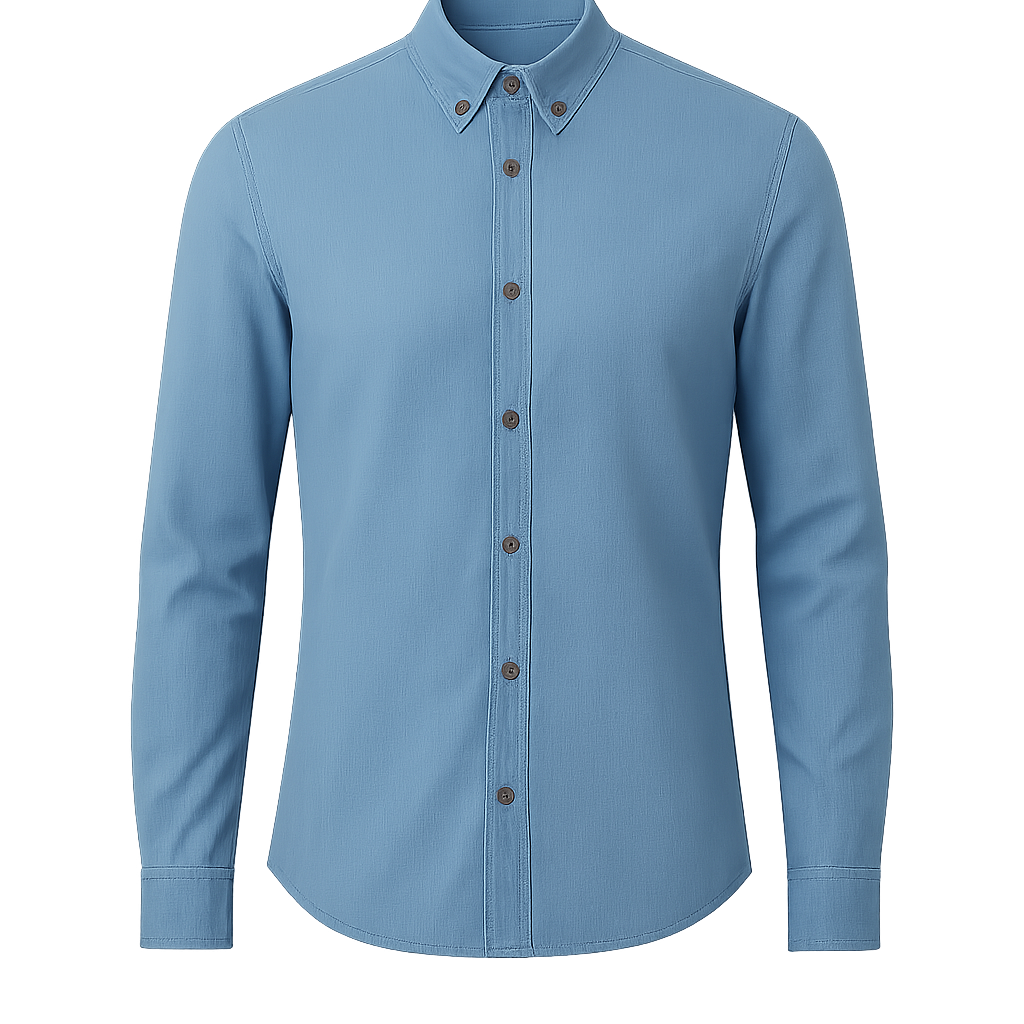 Azure Denim Shirt - Cervanique Shirts