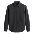Charcoal Flannel Shirt - Cervanique Shirts
