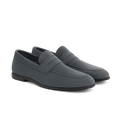 Slate Suede Loafers - Cervanique Shoes